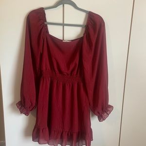 Red Holiday Dress